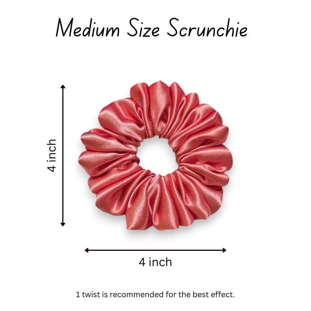 DARK ORANGE SCRUNCHIE