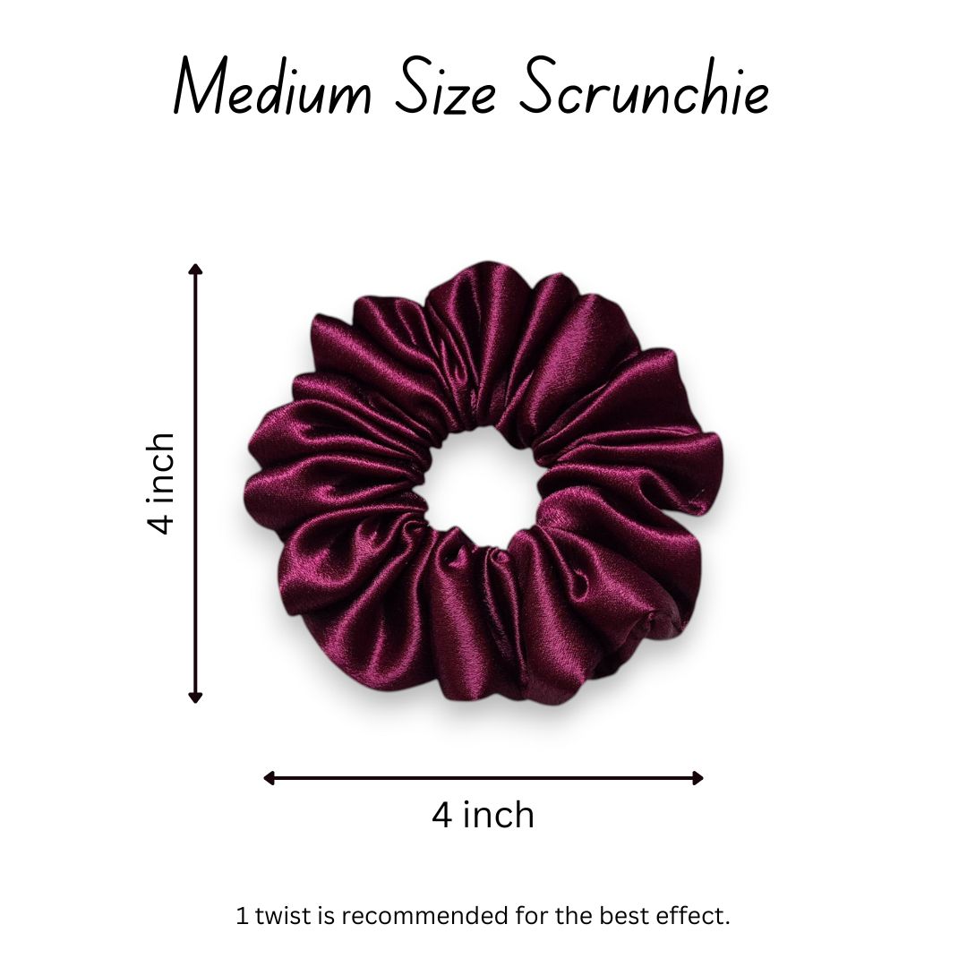 WINE SCRUNCHIE