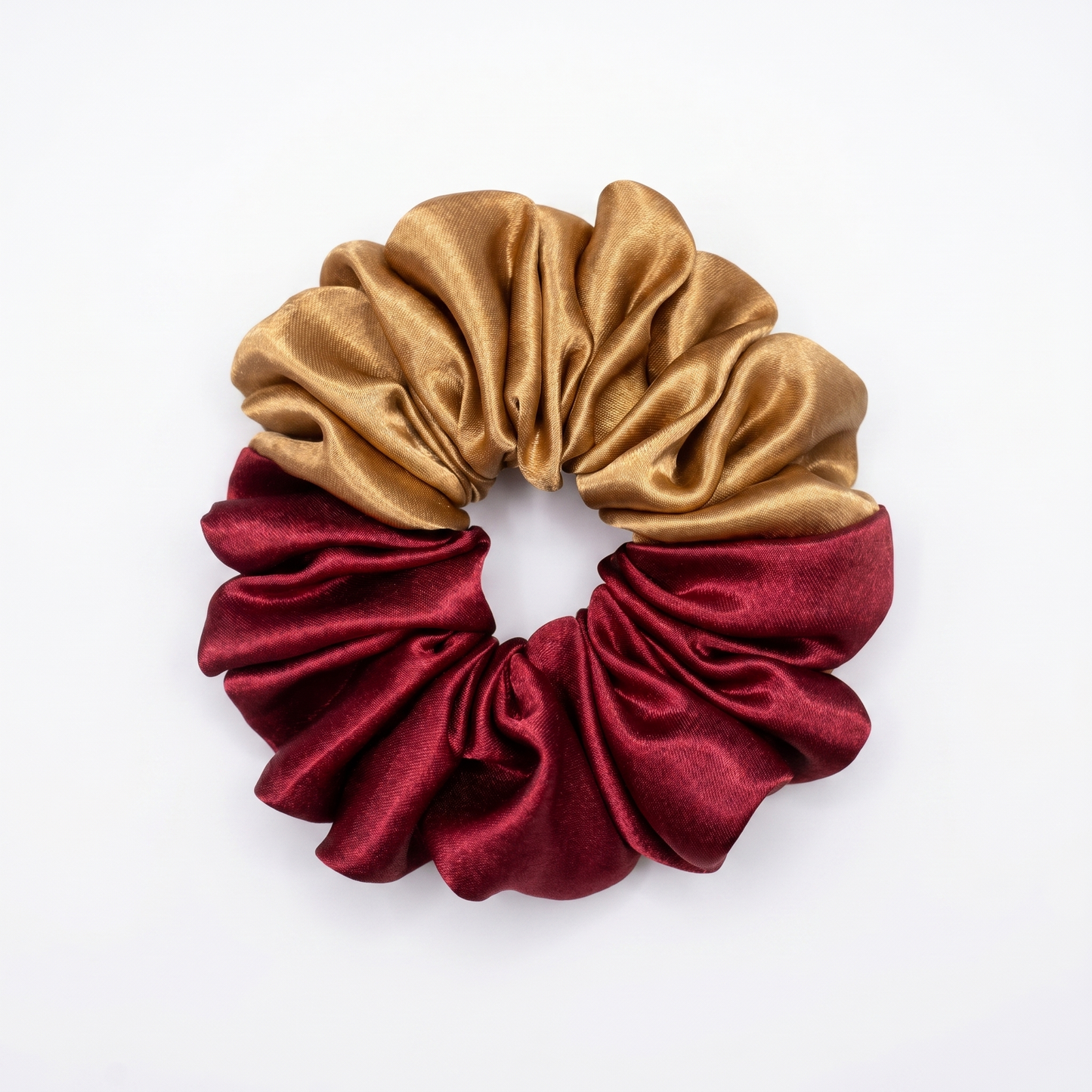 Dual Tone | Premium Satin Scrunchies | M