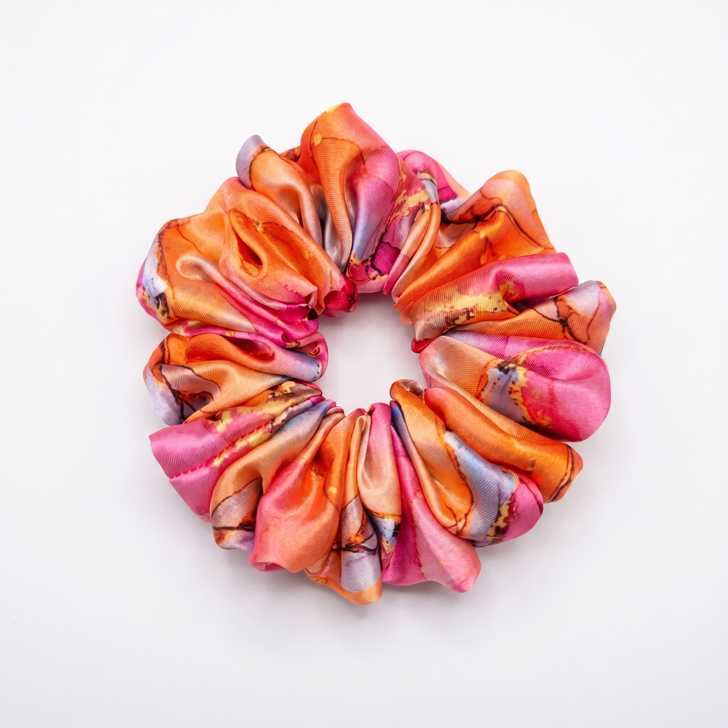 Rang | Premium Satin Scrunchies | M size