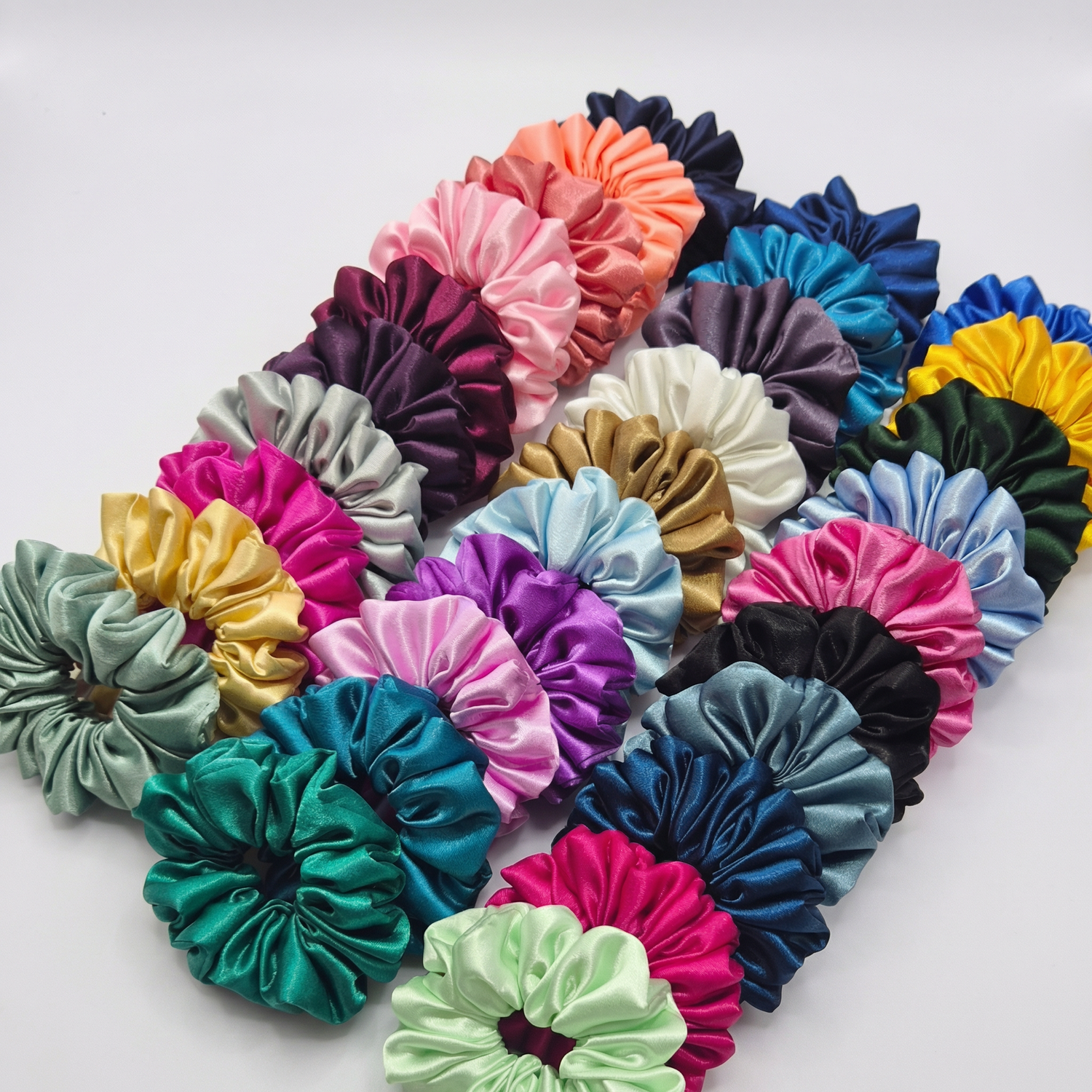 Medium Satin Scrunchies