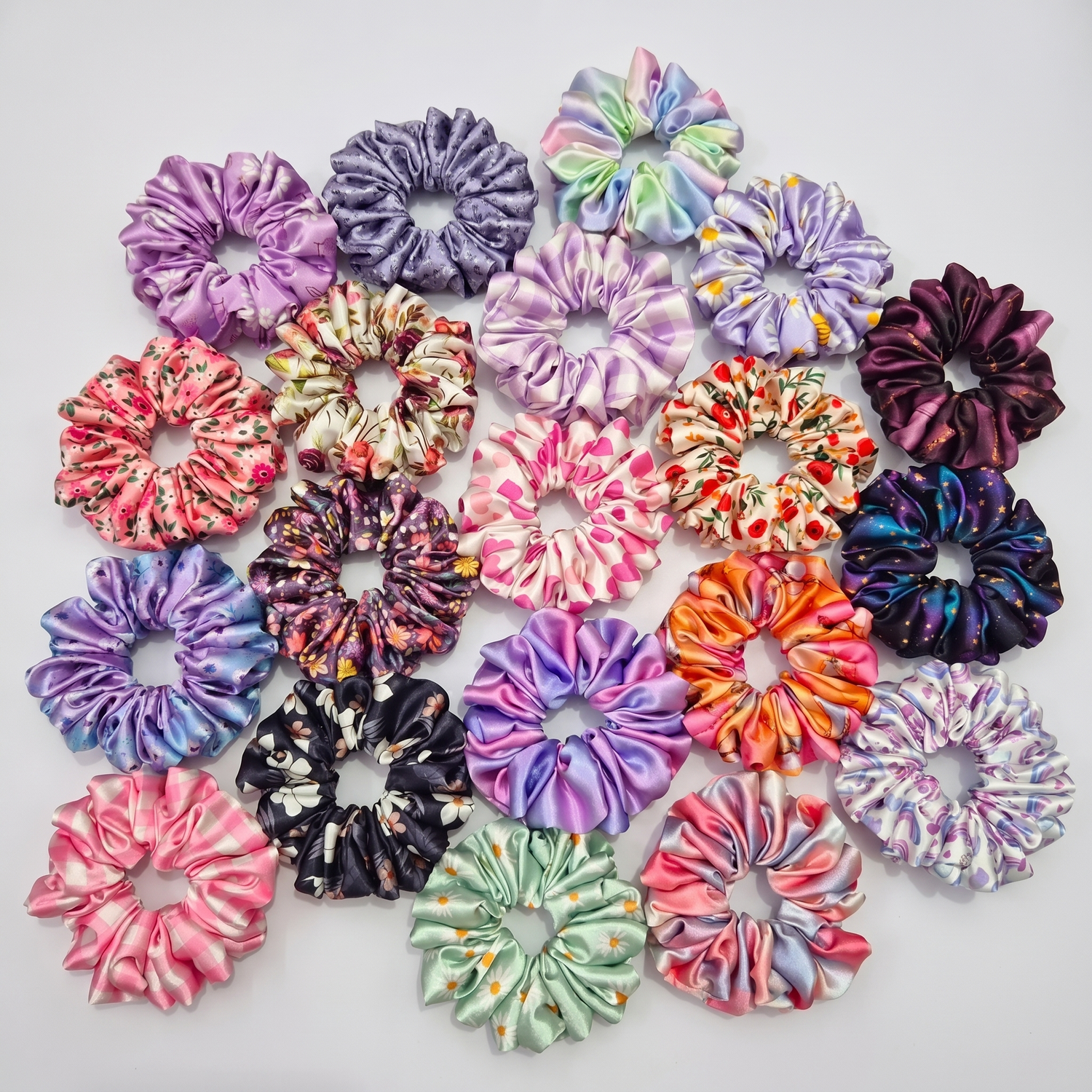 Printed Scrunchies