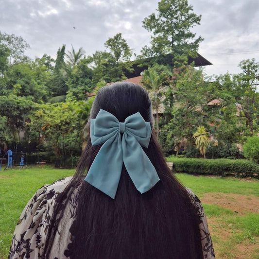 Pastel Blue Bow