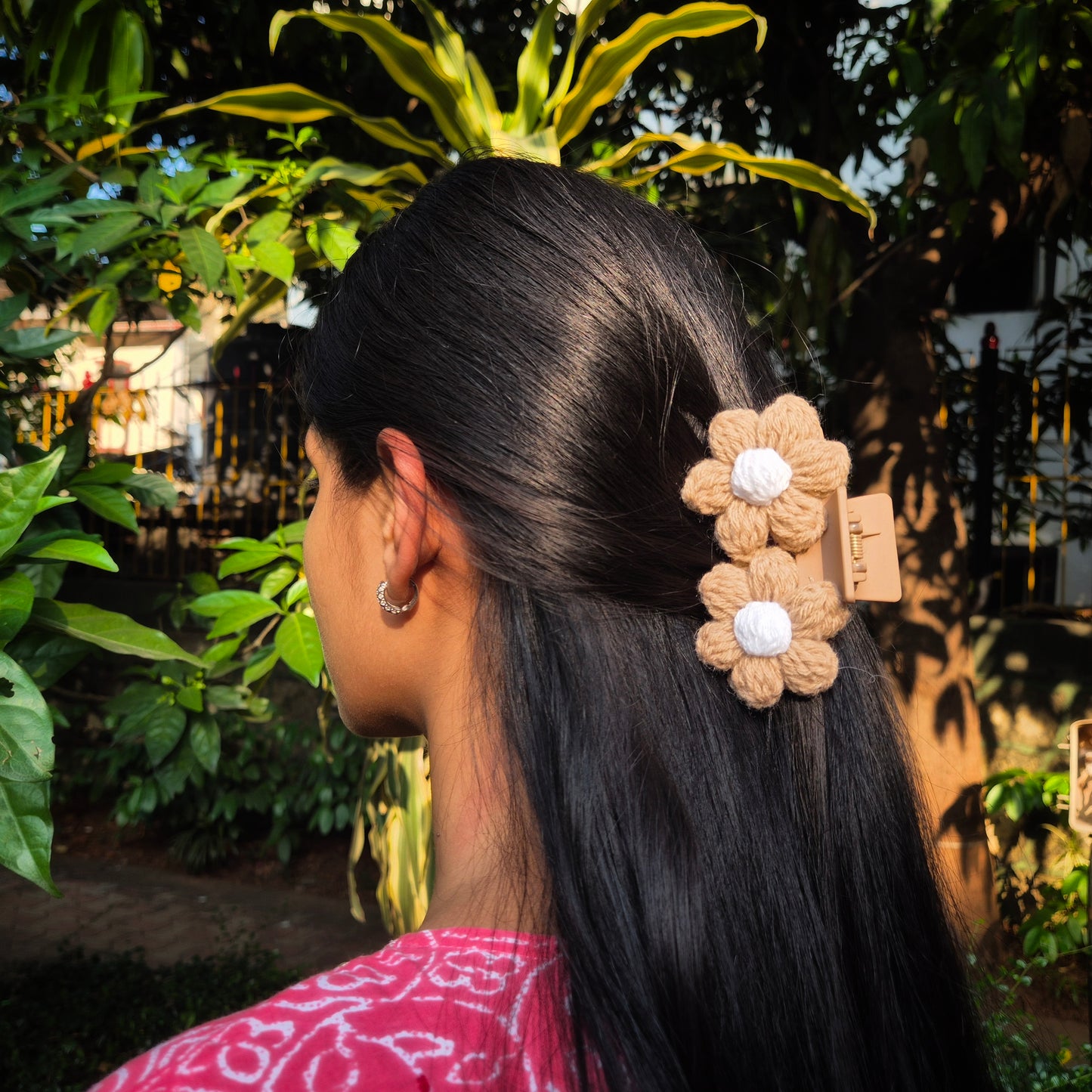 Flower Crochet Claw