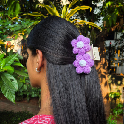 Flower Crochet Claw