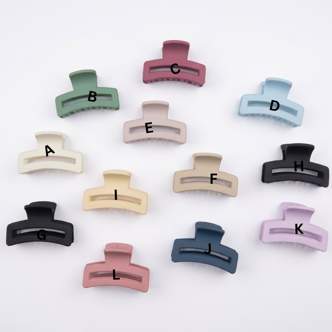 SLIM MATTE CLAW CLIP