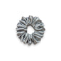 SILVER SCRUNCHIE