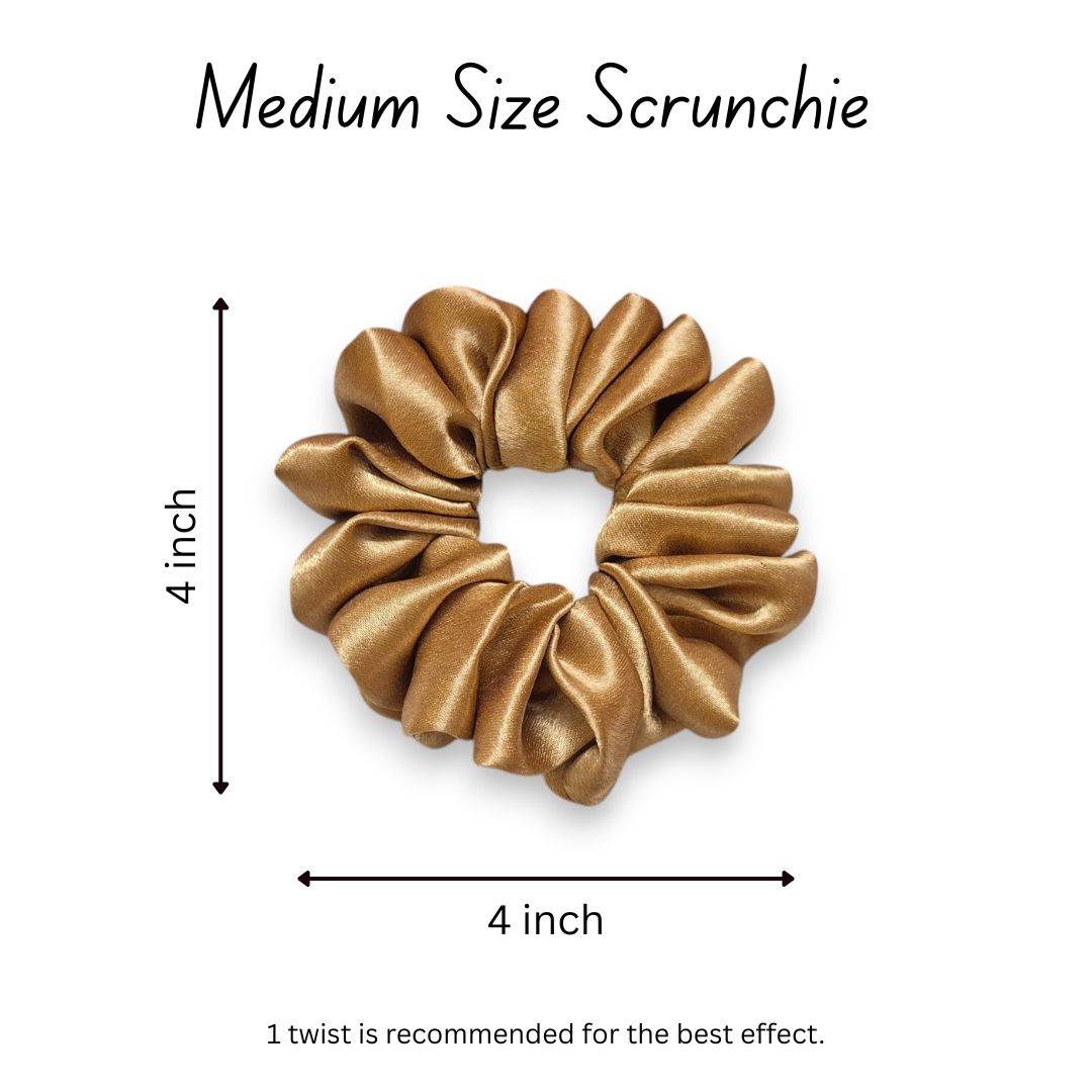 DARK GOLDEN SCRUNCHIE