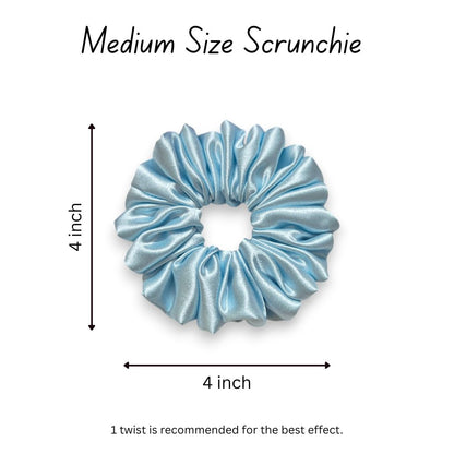 PASTEL BLUE SCRUNCHIE