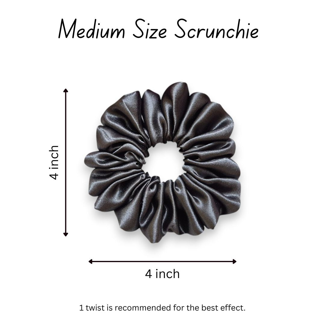 GREY SCRUNCHIE