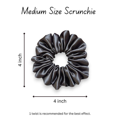 GREY SCRUNCHIE