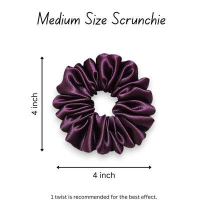 PLUM SCRUNCHIE