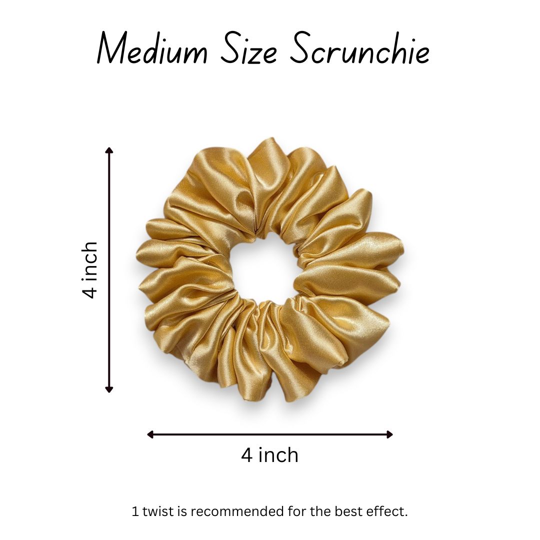 GOLDEN SCRUNCHIE