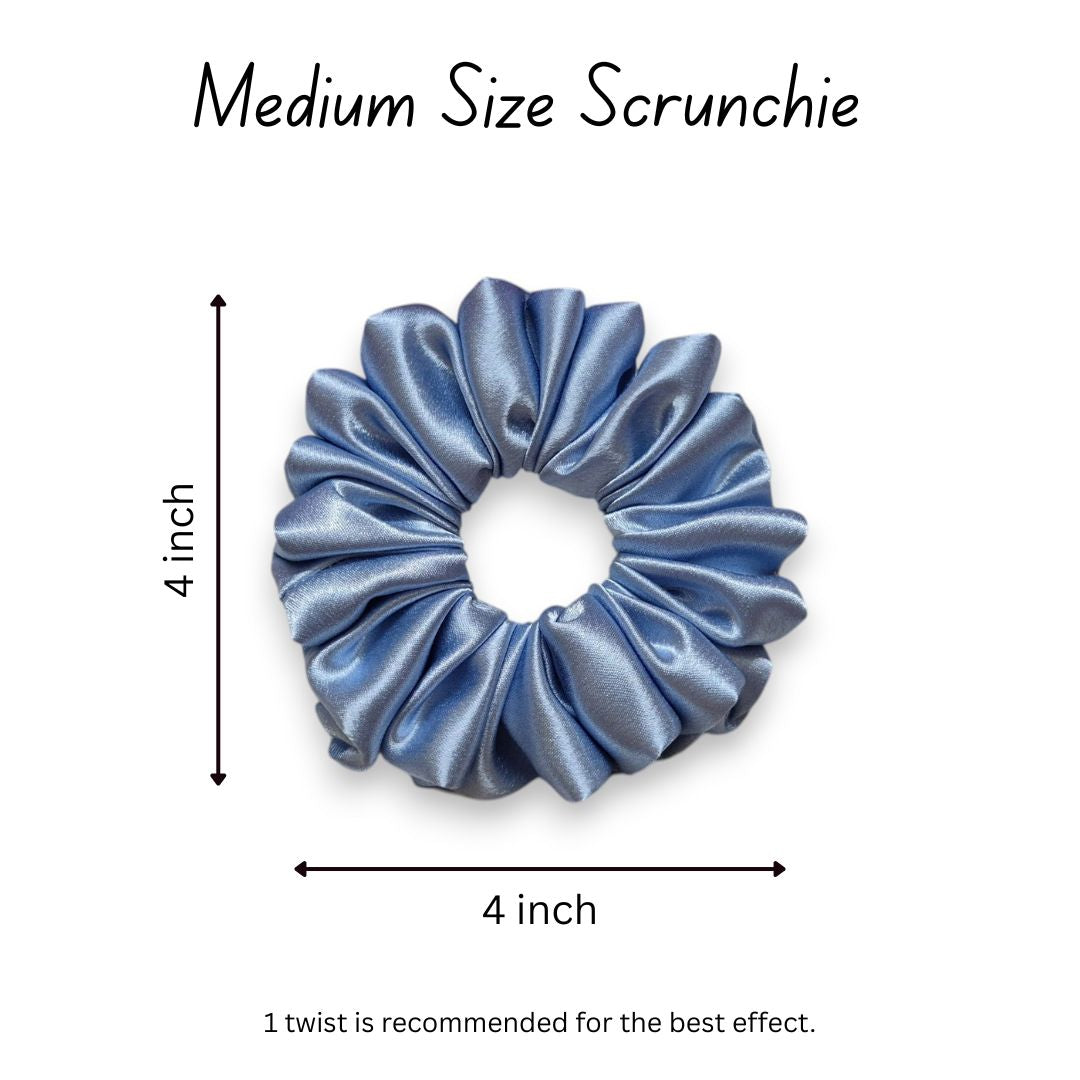 POWDER BLUE SCRUNCHIE