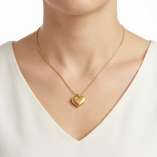HEART NECKCHAIN ( Anti tarnish )