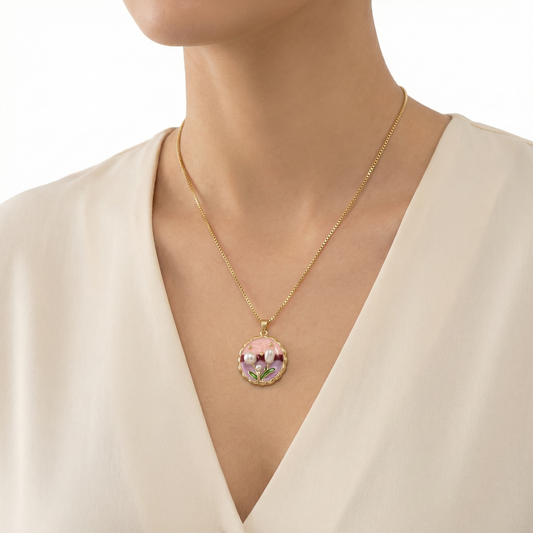 BEACH VIBE VINTAGE NECKCHAIN ( Anti tarnish )