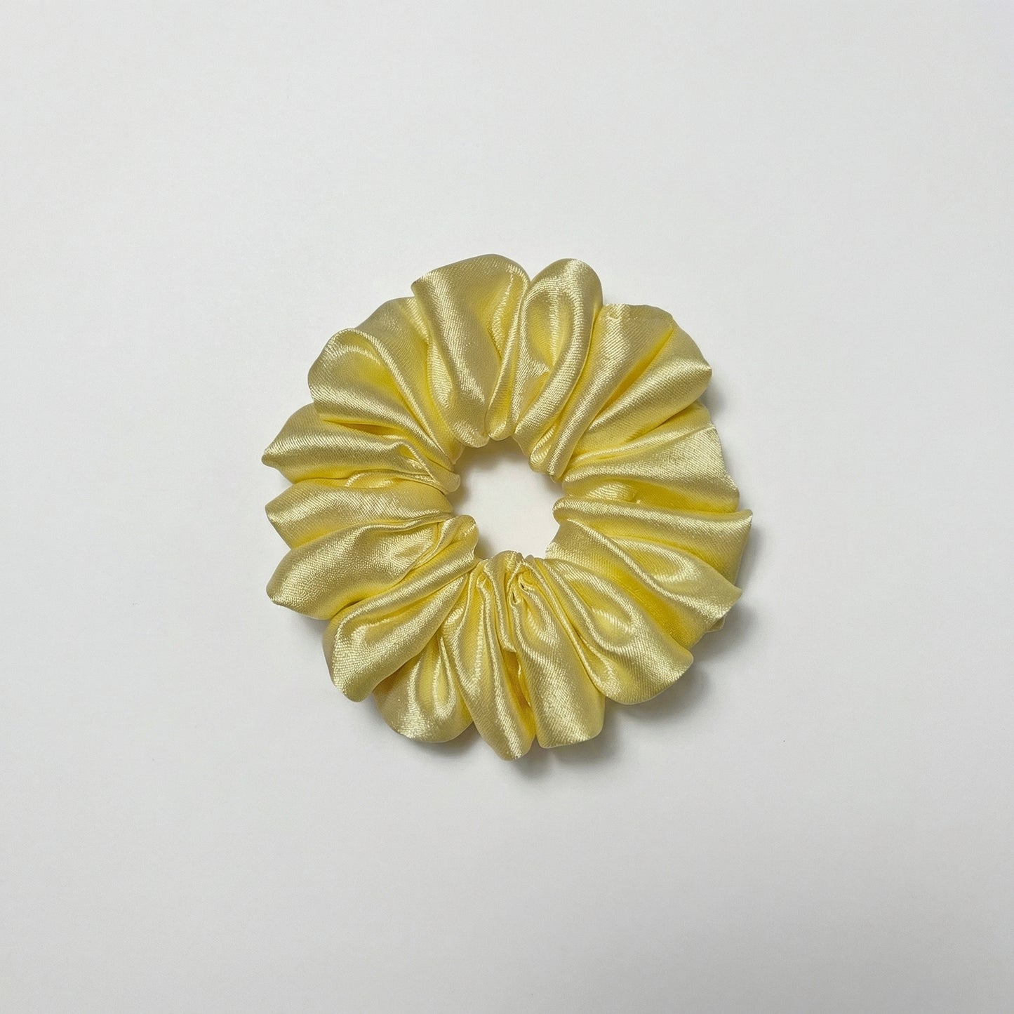 LEMON YELLOW SCRUNCHIE