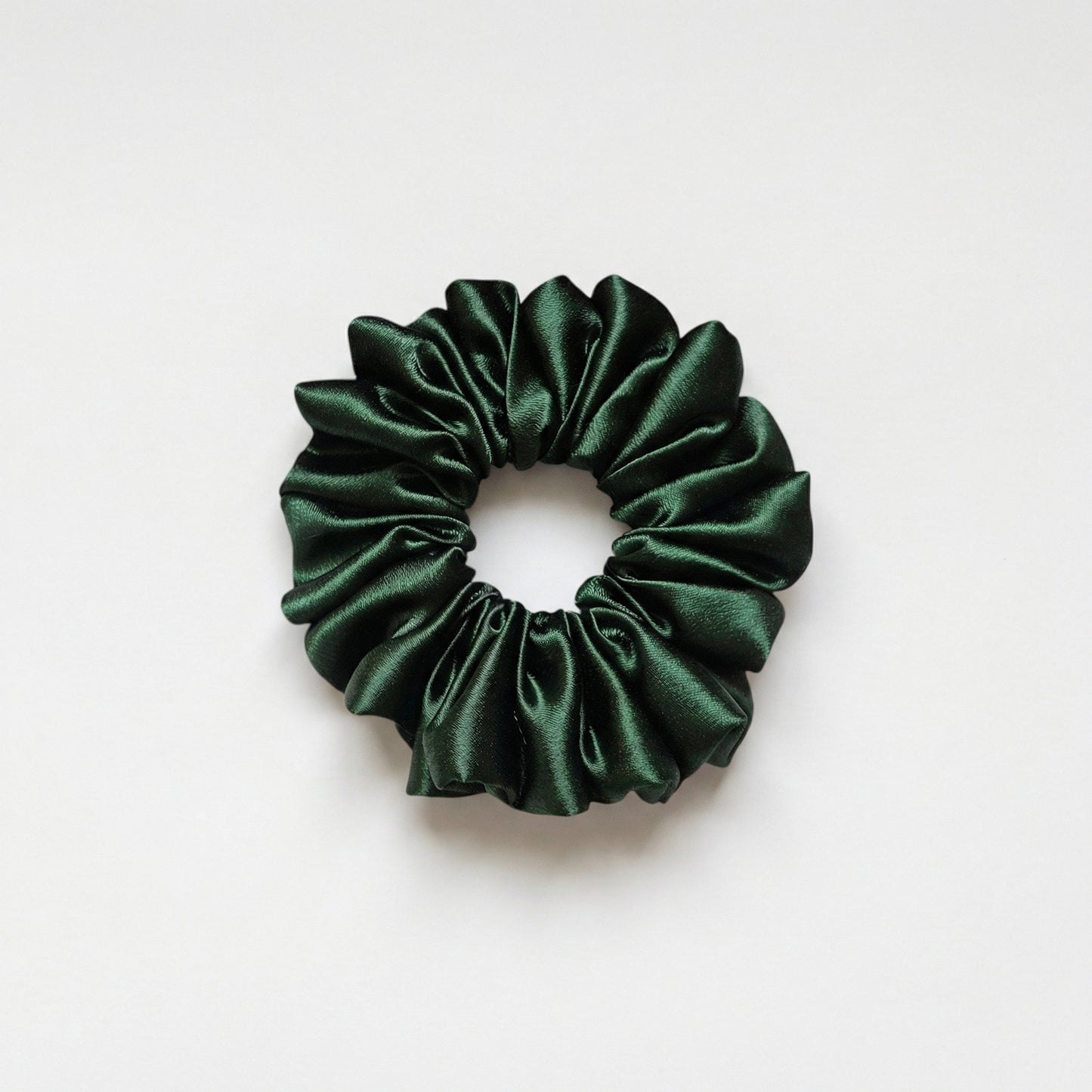 DARK GREEN SCRUNCHIE