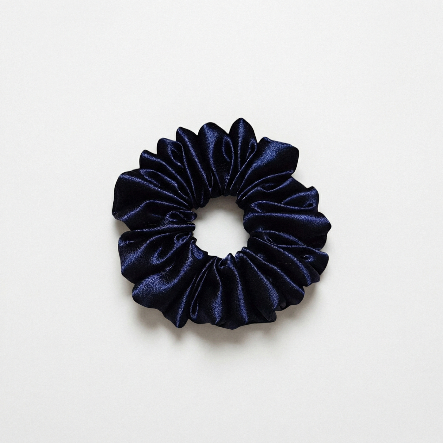 NAVY BLUE SCRUNCHIE