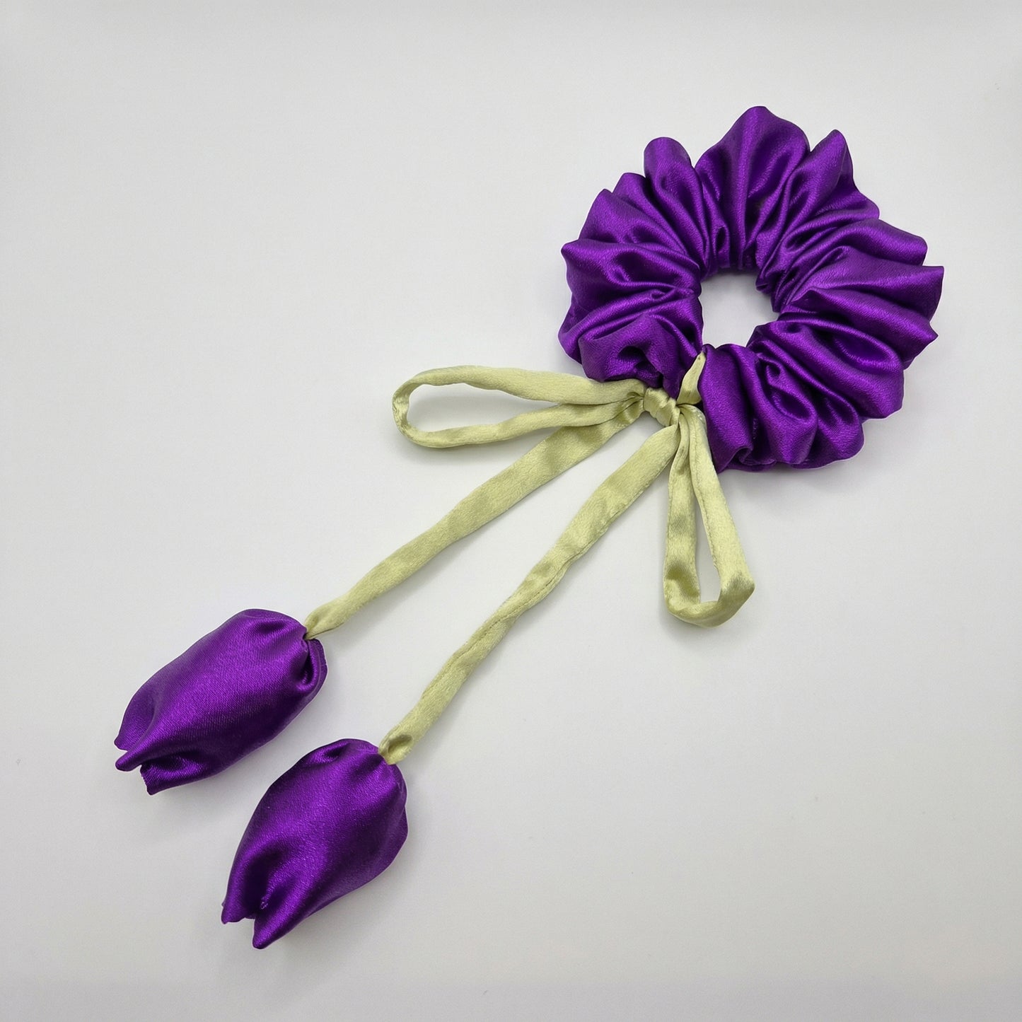PURPLE TULIP SCRUNCHIE