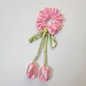 BABY PINK TULIP SCRUNCHIE