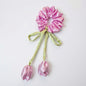 LIGHT PINK TULIP SCRUNCHIE