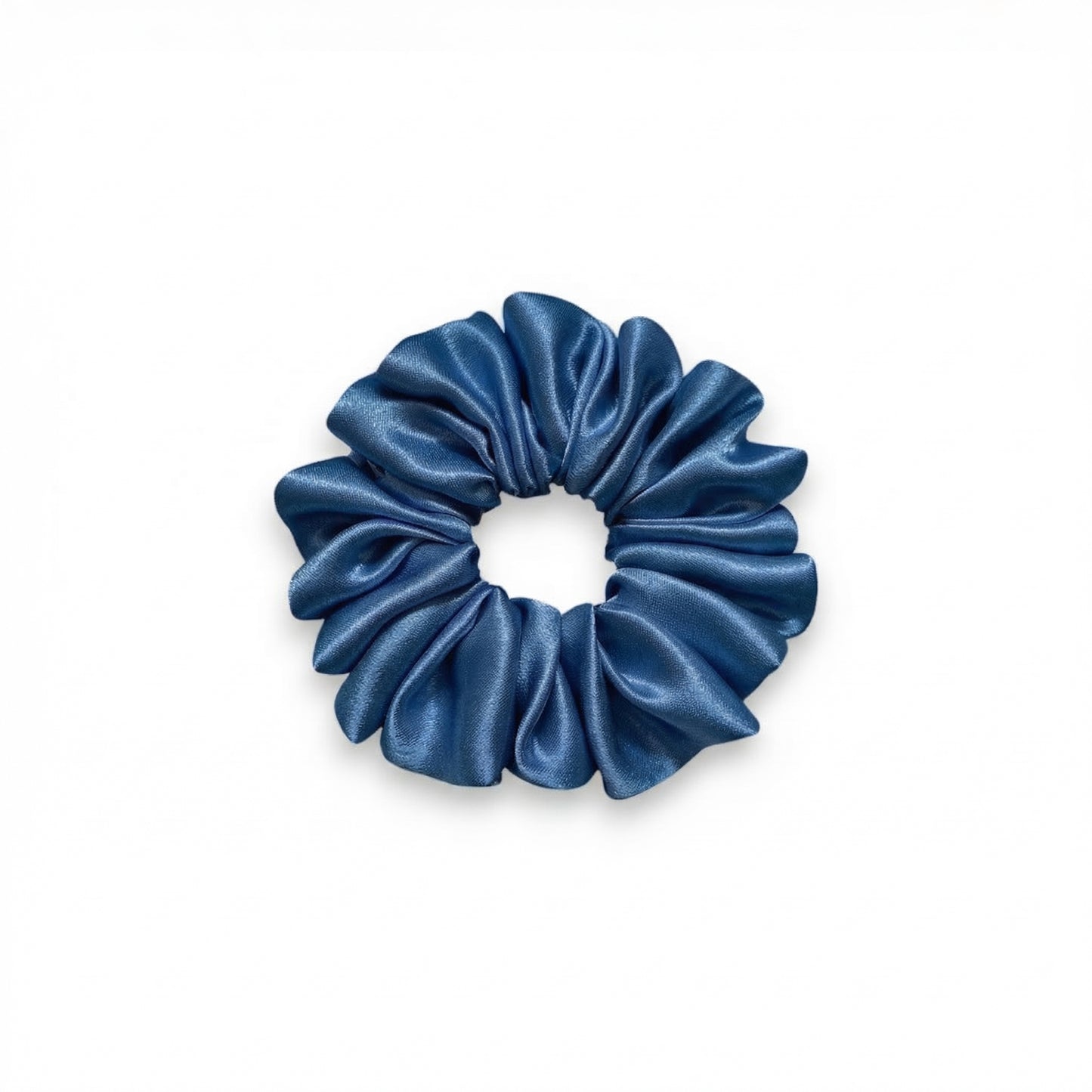 PEACOCK BLUE SCRUNCHIE