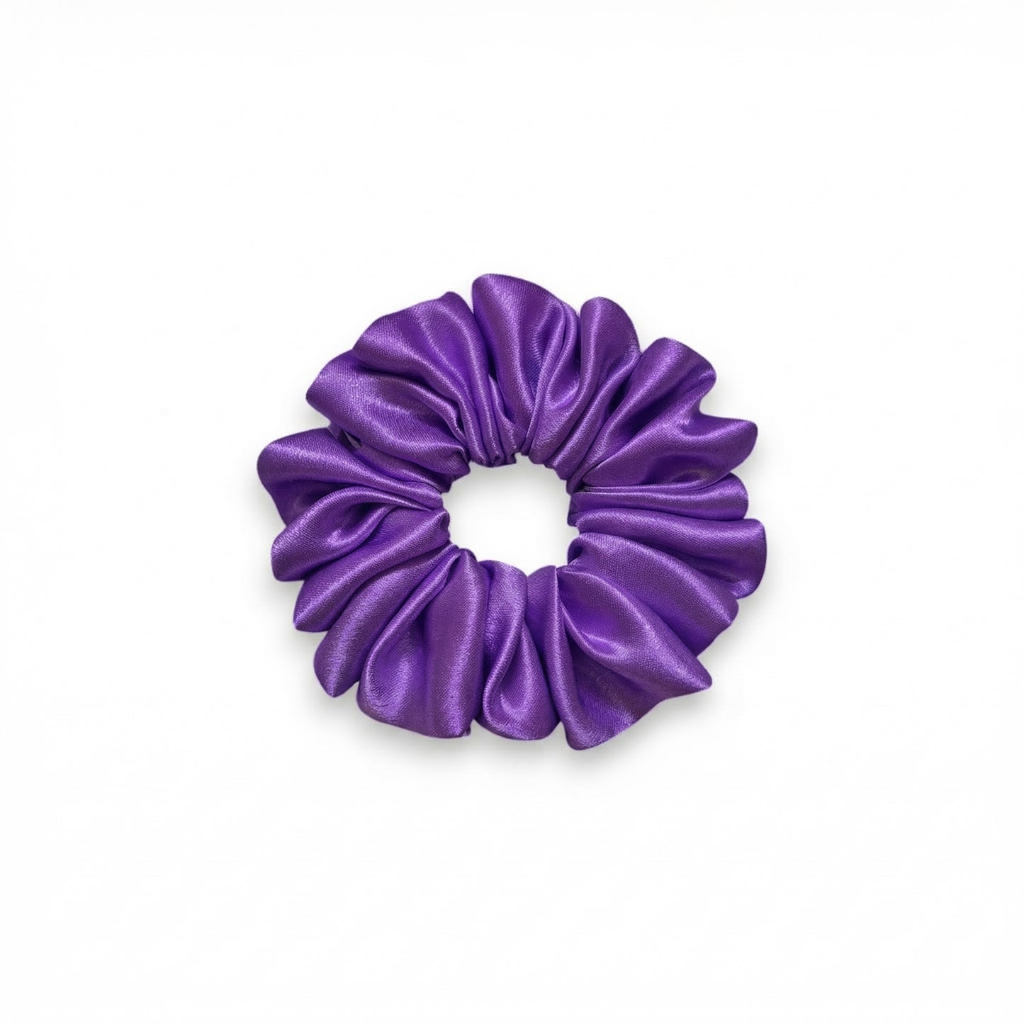 PURPLE SCRUNCHIE