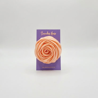 PEACH ROSE CLIP