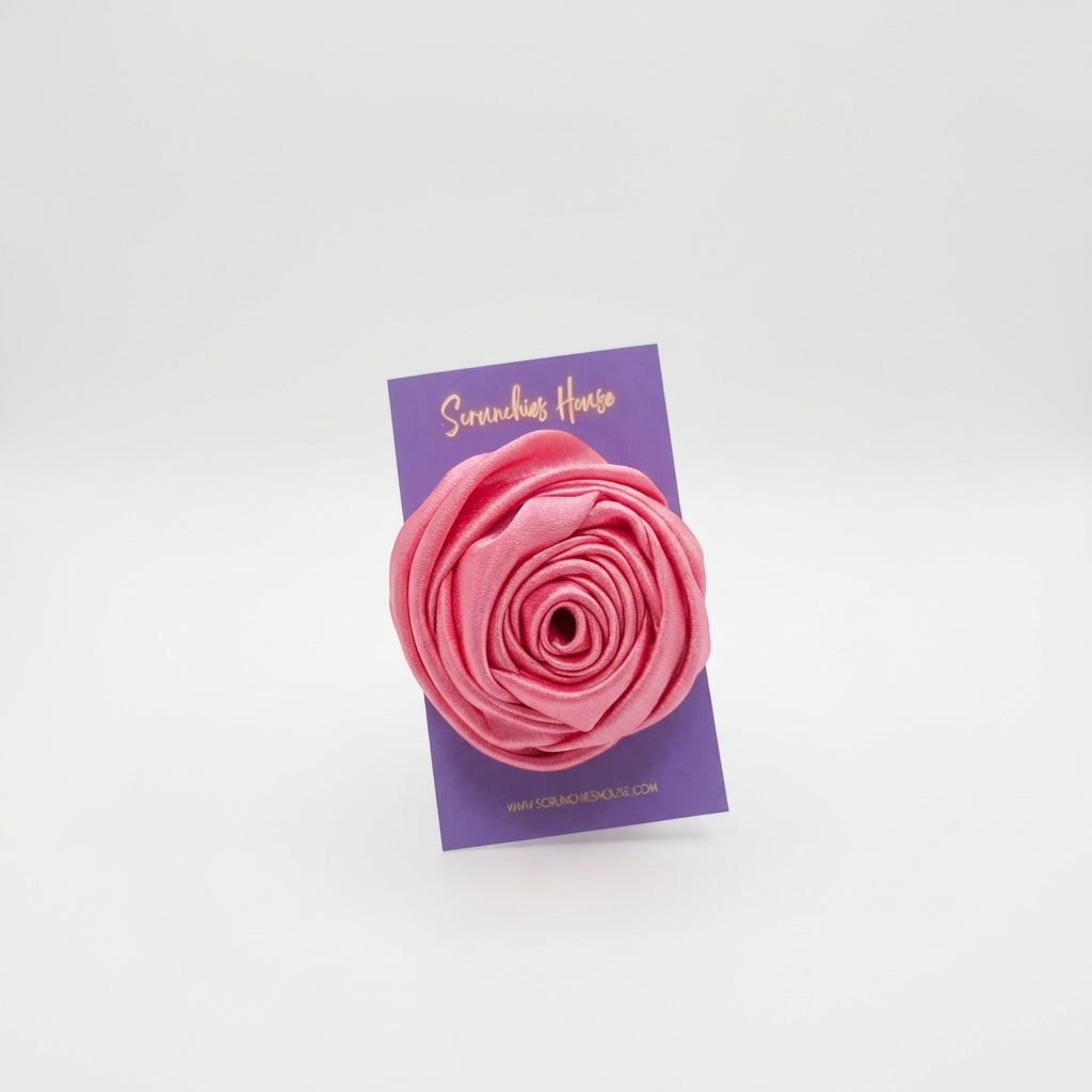 PINK ROSE CLIP