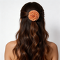 PEACH ROSE CLIP