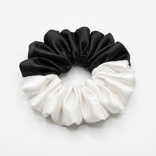 Dual Tone | Premium Satin Scrunchies | M
