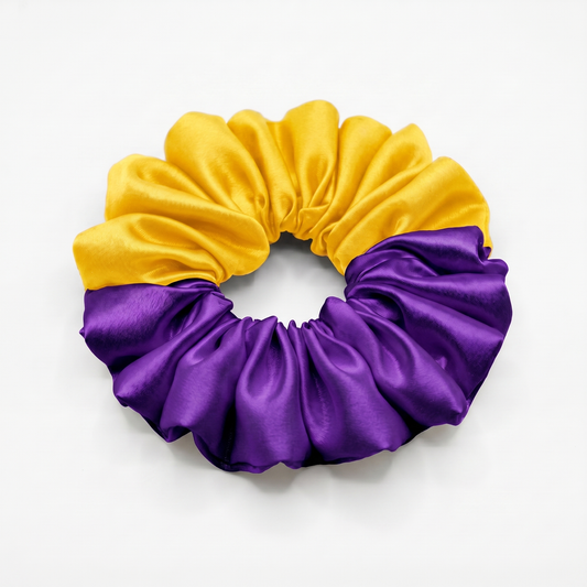 Dual Tone | Premium Satin Scrunchies | M