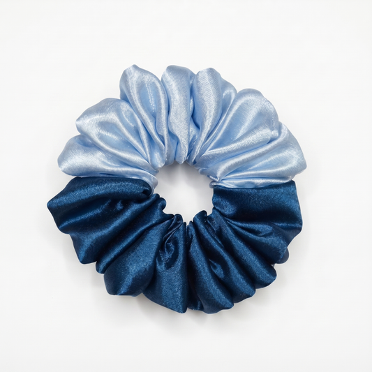 Dual Tone | Premium Satin Scrunchies | M