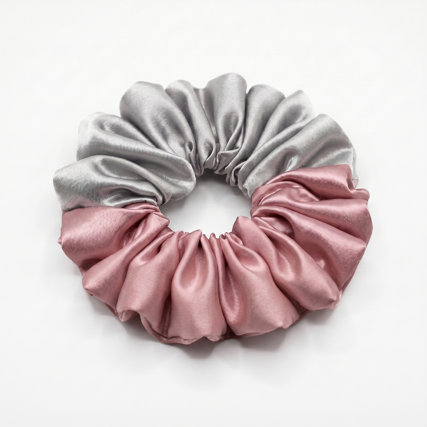 Dual Tone | Premium Satin Scrunchies | M