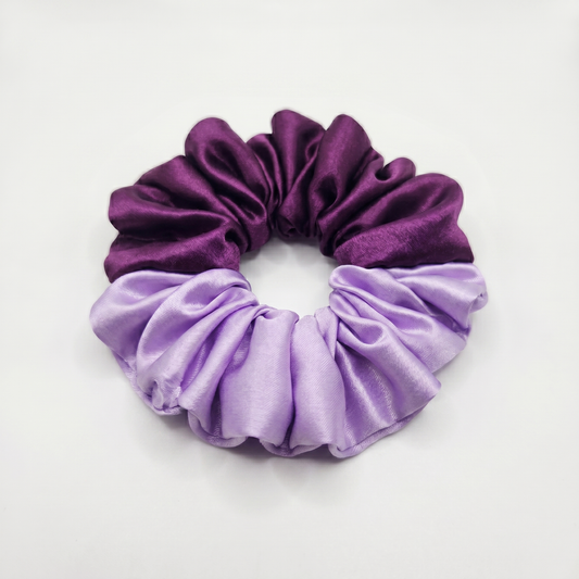 Dual Tone | Premium Satin Scrunchies | M