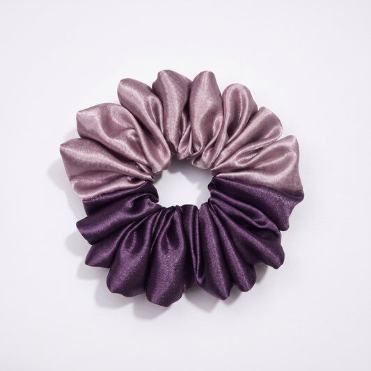 Dual Tone | Premium Satin Scrunchies | M
