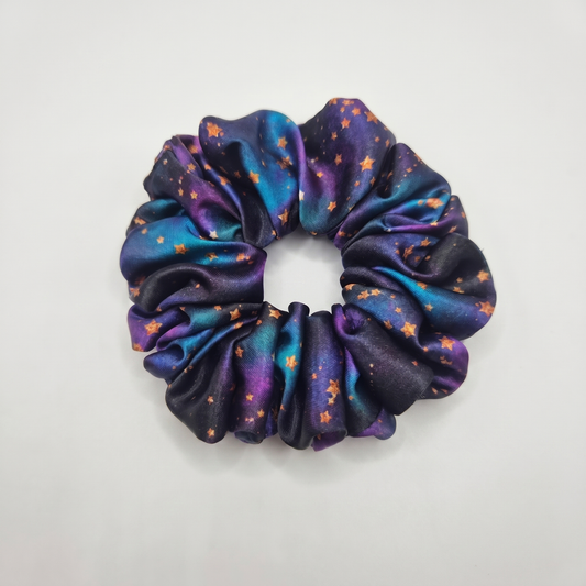 Galaxy | Premium Satin Scrunchies | M size