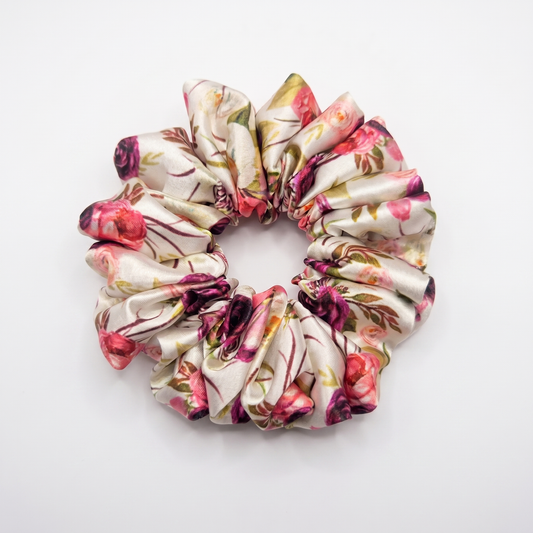 Blossom | Premium Satin Scrunchies | M size