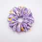 Lilac Daisy | Premium Satin Scrunchies | M size
