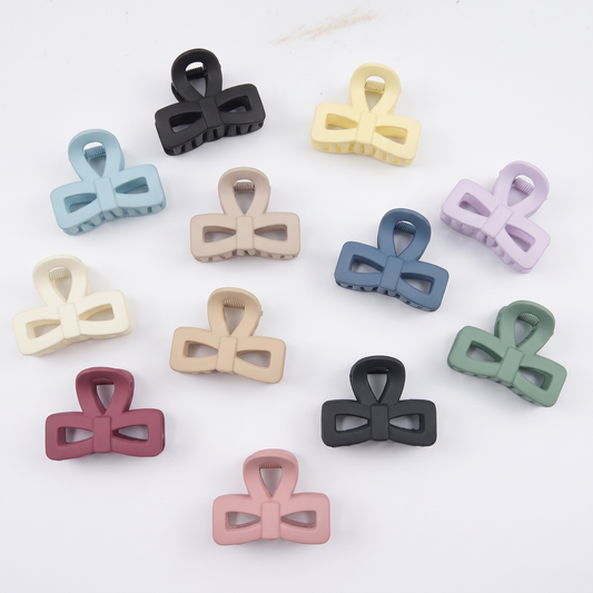 BOW MATTE CLAW CLIP