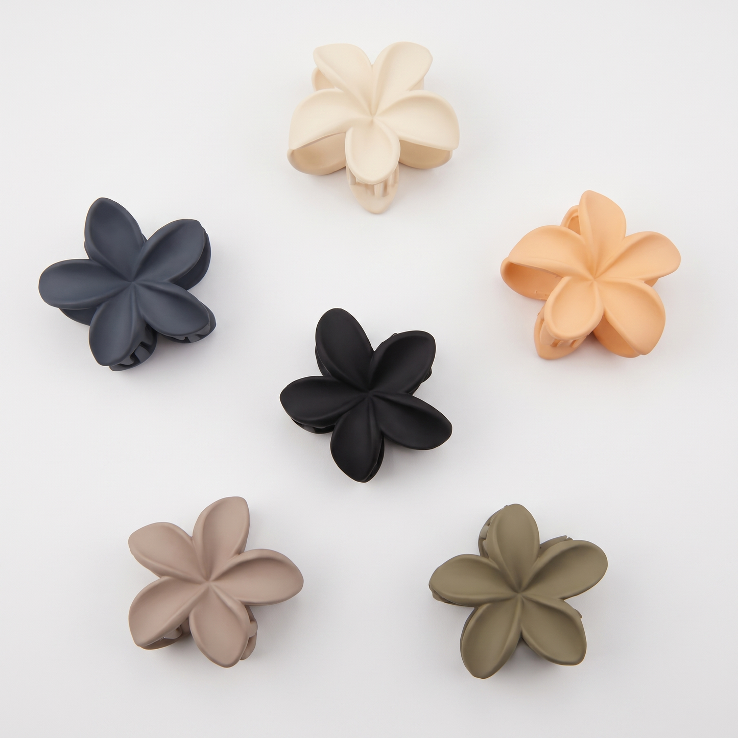 FLOWER MINI MATTE CLAW CLIP